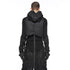 JULIUS 917STU2 Black / Hooded Gauna Vest